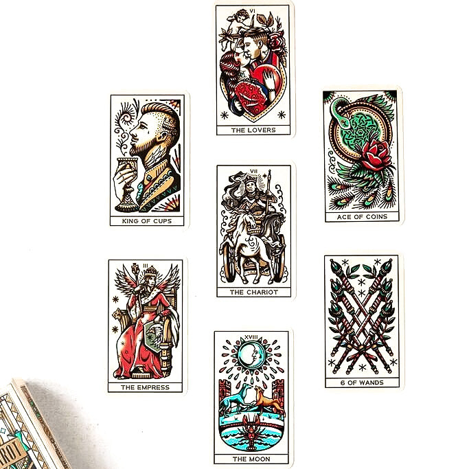 TATTOO TAROT DECK